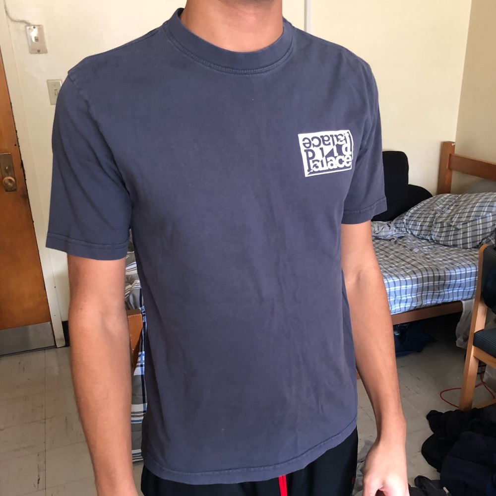 Navy Palace tee